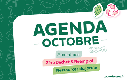 L'agenda d'octobre des animations Decoset 