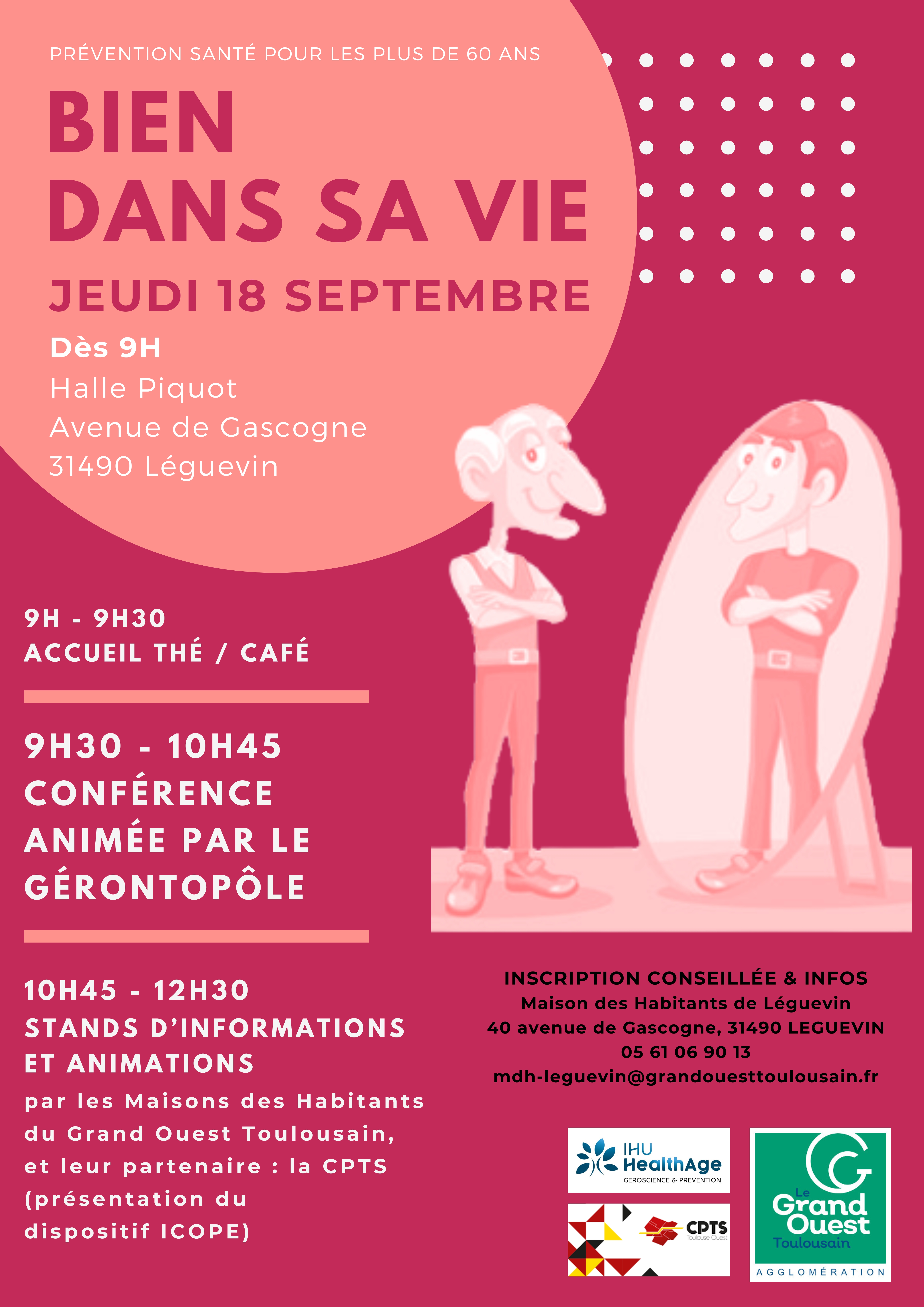 Affiche de l'animation bien vieillir