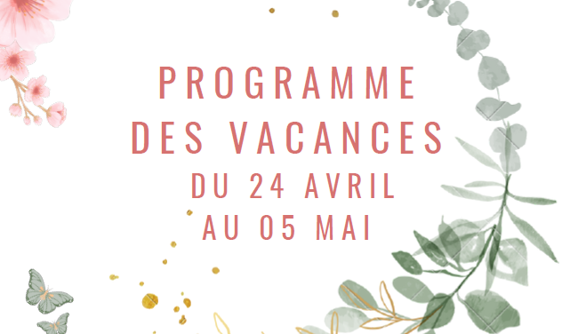 Vacances de printemps au centre social F. Chopin