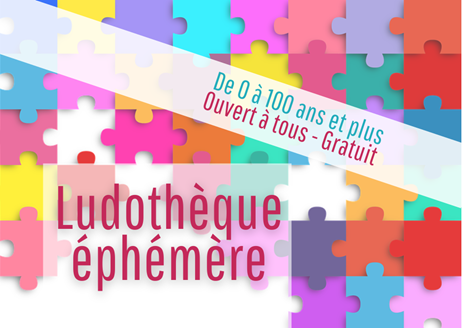 Ludothèque éphémère, avril en fête !