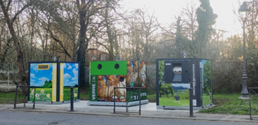 Trois colonnes aériennes