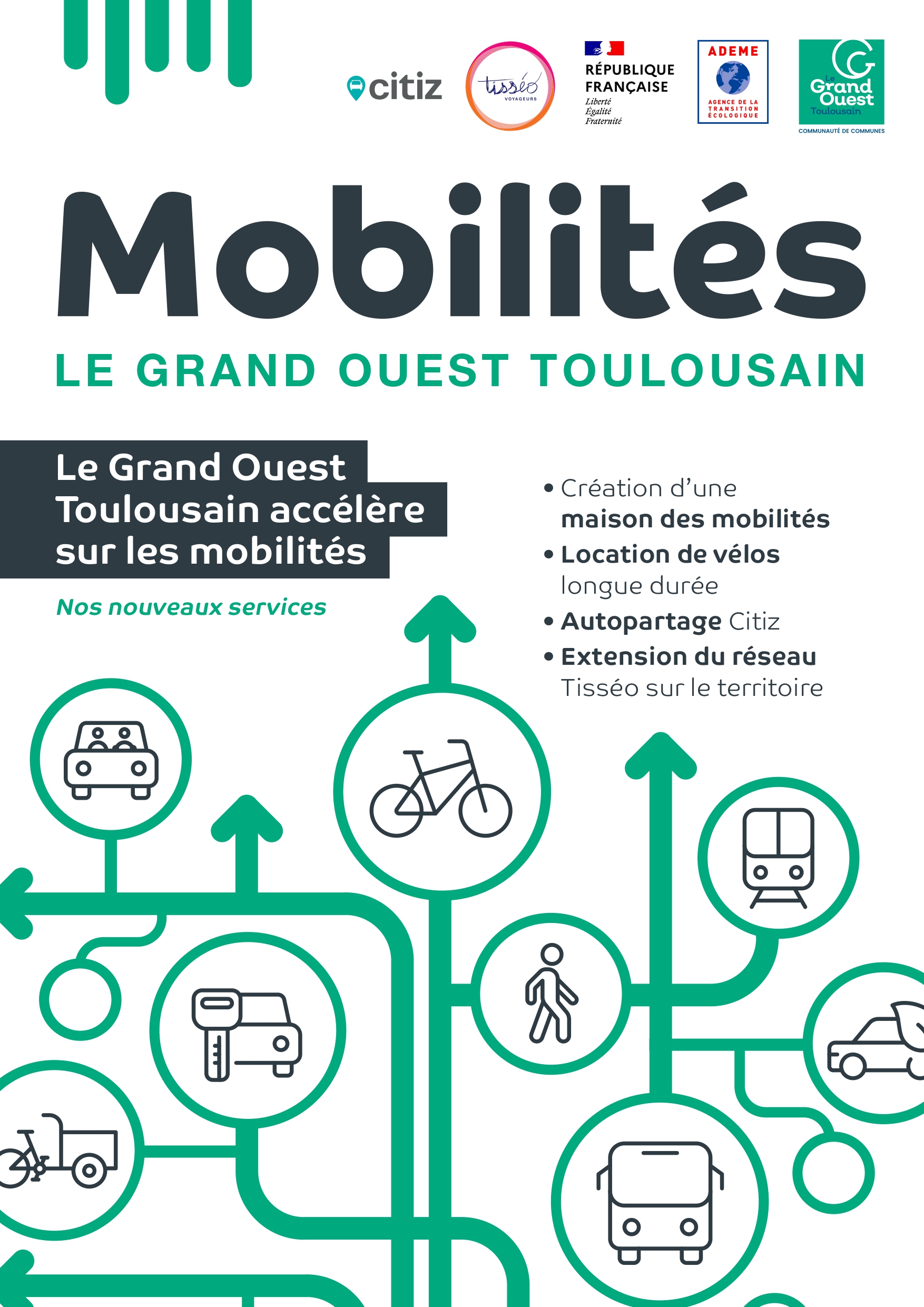 Le Grand Ouest Toulousain accélère sur les mobilités