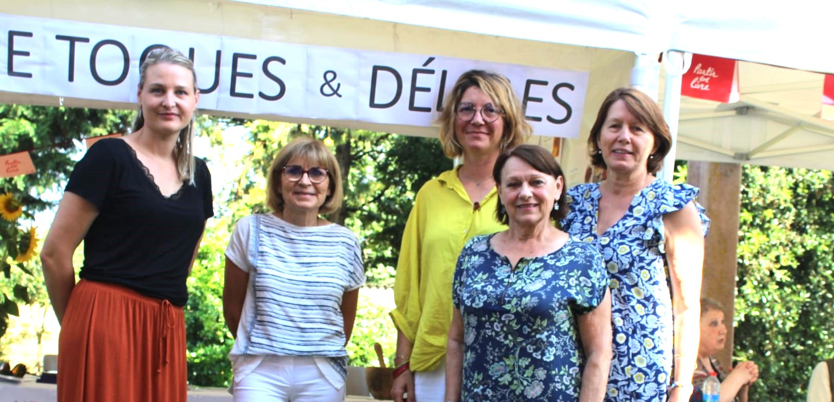 Une partie de l’atelier de cuisine lors de l’événement «  Partir en livre » 