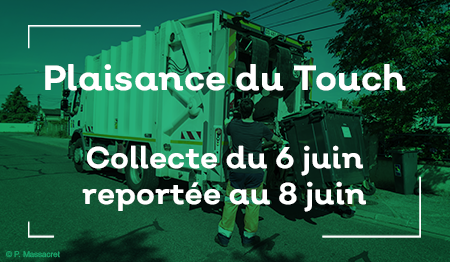 Plaisance du Touch, collecte du 6 juin reportée