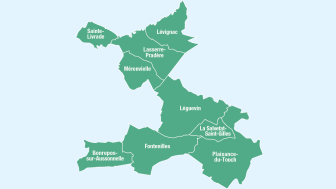 Carte du Grand Ouest Toulousain