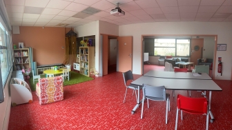 Salle d'activités de la Maison des Habitants de La Salvetat-Saint-Gilles