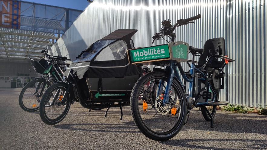 Flotte de vélos du Grand Ouest Toulousain