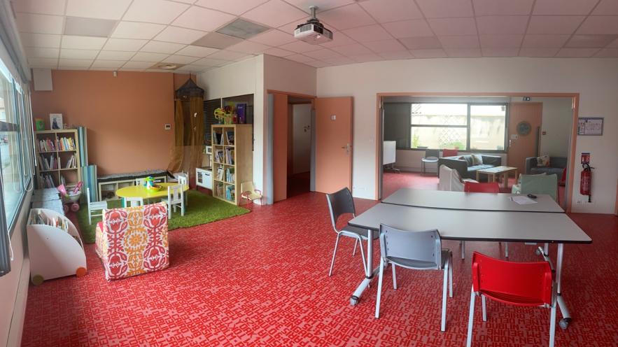Salle d'activités de la Maison des Habitants de La Salvetat-Saint-Gilles